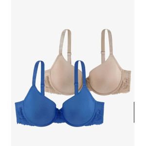 Adele Moulded Underwire Twin Pack Bras