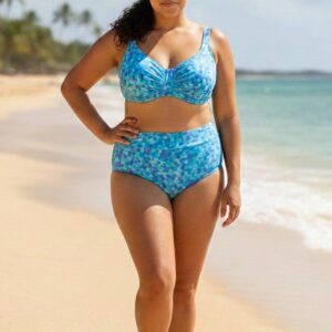 Azure Flattering Underwire Bikini Set